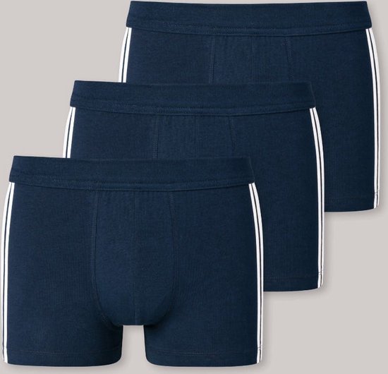 Short Schiesser 95/5 3P bleu - L