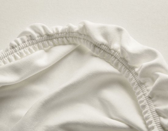 24-Bedding - Hoeslaken - Dubbel Jersey - 100% katoen - 100x210 cm - 30 cm - zilver Grijs - Extra zware kwaliteit 200 gr/m2