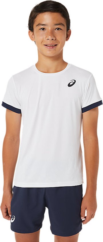 Asics Boys T-Shirt Tennis SS Top Jongens Wit