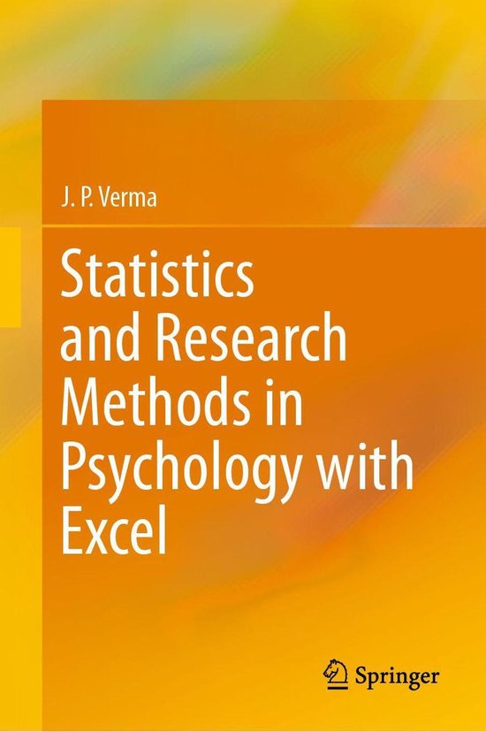 Statistics and Research Methods in Psychology with Excel - cover