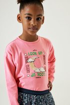 GARCIA Meisjes T-shirt Roze - Maat 128/134