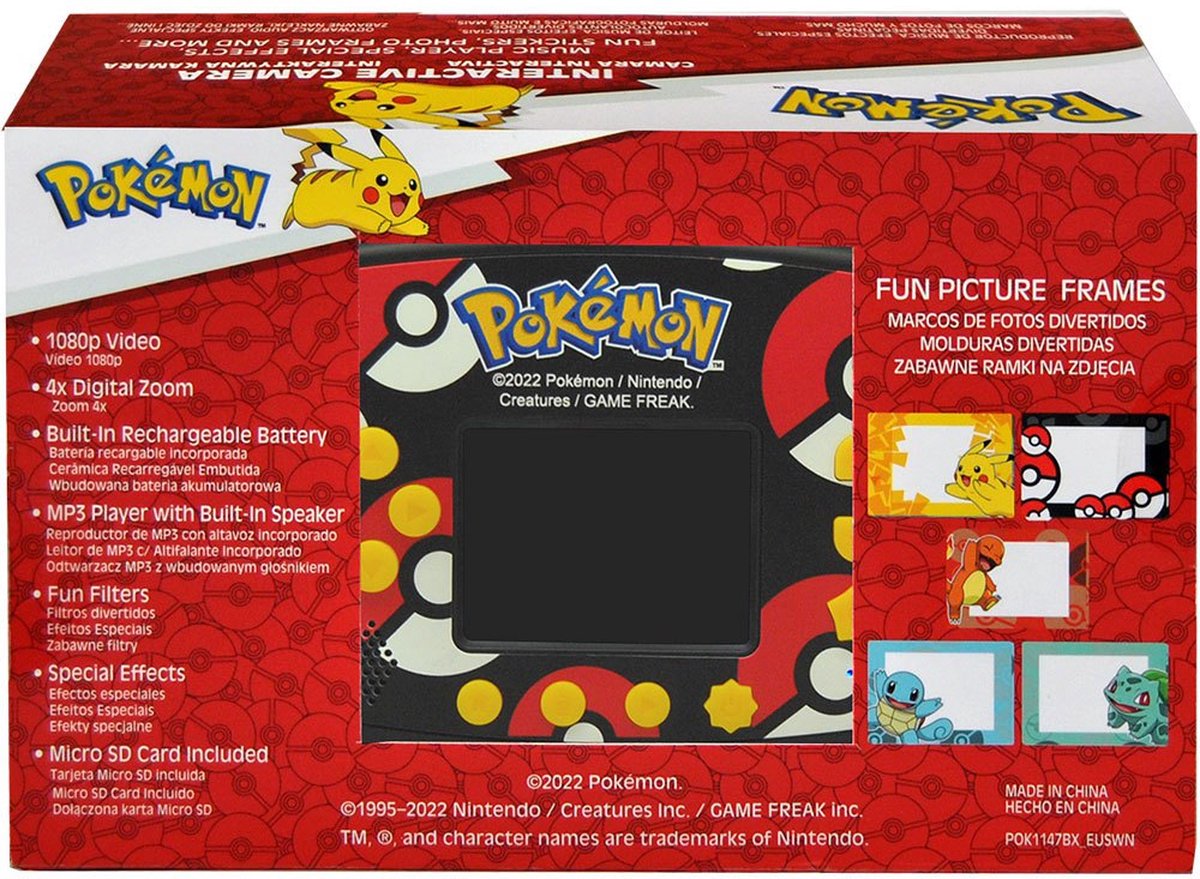 Acheter en ligne Appareil photo pour enfants Pokémon (5 MP) à bons