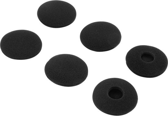 Renkforce On Ear Koptelefoon oorkussen 1 stuk(s) 46 mm Zwart