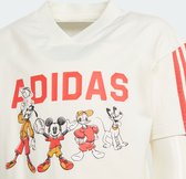 adidas Sportswear adidas x Disney Mickey Mouse Tee Set - Kinderen - Wit- 110
