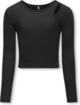 ONLY KOGNESSA LIFE L/ S CUT OUT TOP BOX Filles Top Fille - Taille 134/140