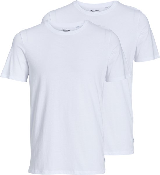 T-shirt Basis homme JACK & JONES - White - Taille L