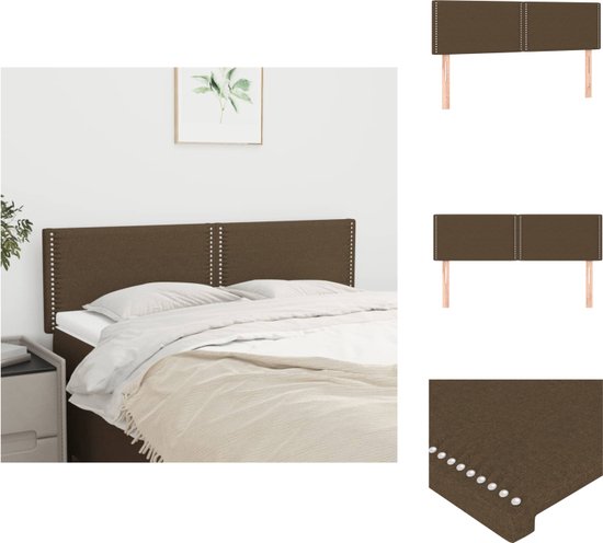 VidaXL - Bedframe - Bruin - Metaal - Eikenkleurig kopen? Vergelijk de beste prijs op