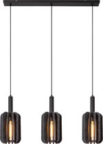 Lucide RAFAL Lampe à suspension / 3xE27 - Grijs