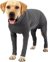 Medisch Bodysuit Maat XL - Operatie jumpsuit Grijs - Operatiepak voor de hond grijs
