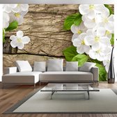 Fotobehangkoning - Behang - Vliesbehang - Fotobehang - Raw beauty - Bloemen - 250 x 175 cm