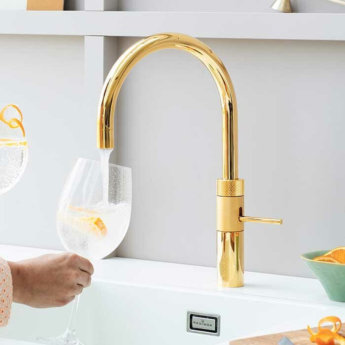 Quooker Fusion Round Goud thumbnail 3