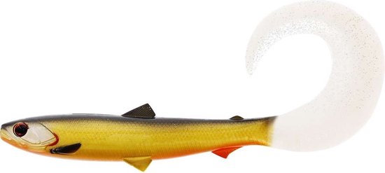 Westin Bullteez Curltail 8cm 3g - Curltail Softbait voor Baars, Snoekbaars en Snoek - Kleur : Sparkling Blue van Westin — afbeelding 4