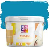 Decoverf clean muurverf korenblauw, 4L