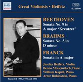 Jascha Heifetz - Beethoven, Brahms, Franck (CD)