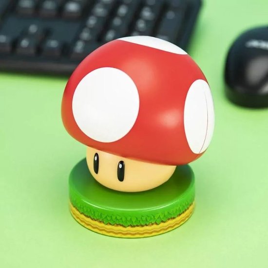 Super Mario: Super Mushroom - Lampje van Paladone — afbeelding 5