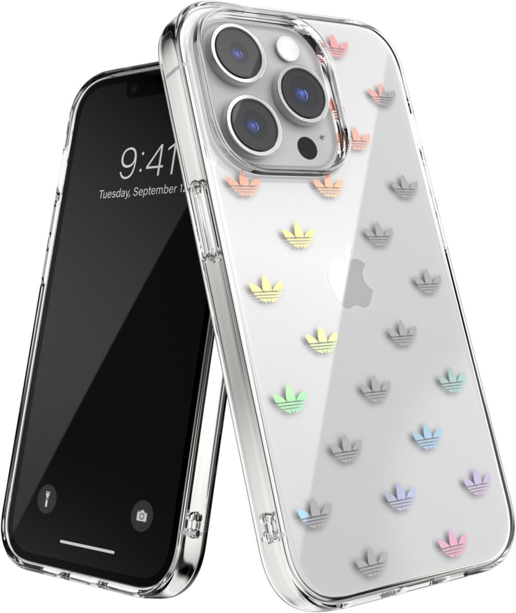 adidas Snap Case ENTRY hoesje voor iPhone 14 Pro - Kleurrijk