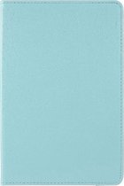 LuxeBass book case voor Samsung Galaxy Tab A9 Plus | turquoise kunstleer | volledige bescherming | valbescherming 1m