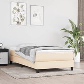 The Living Store Boxspringbed - Comfort Sleep - Bed - Afmeting- 193 x 90 x 25 cm - Ken- Duurzaam materiaal