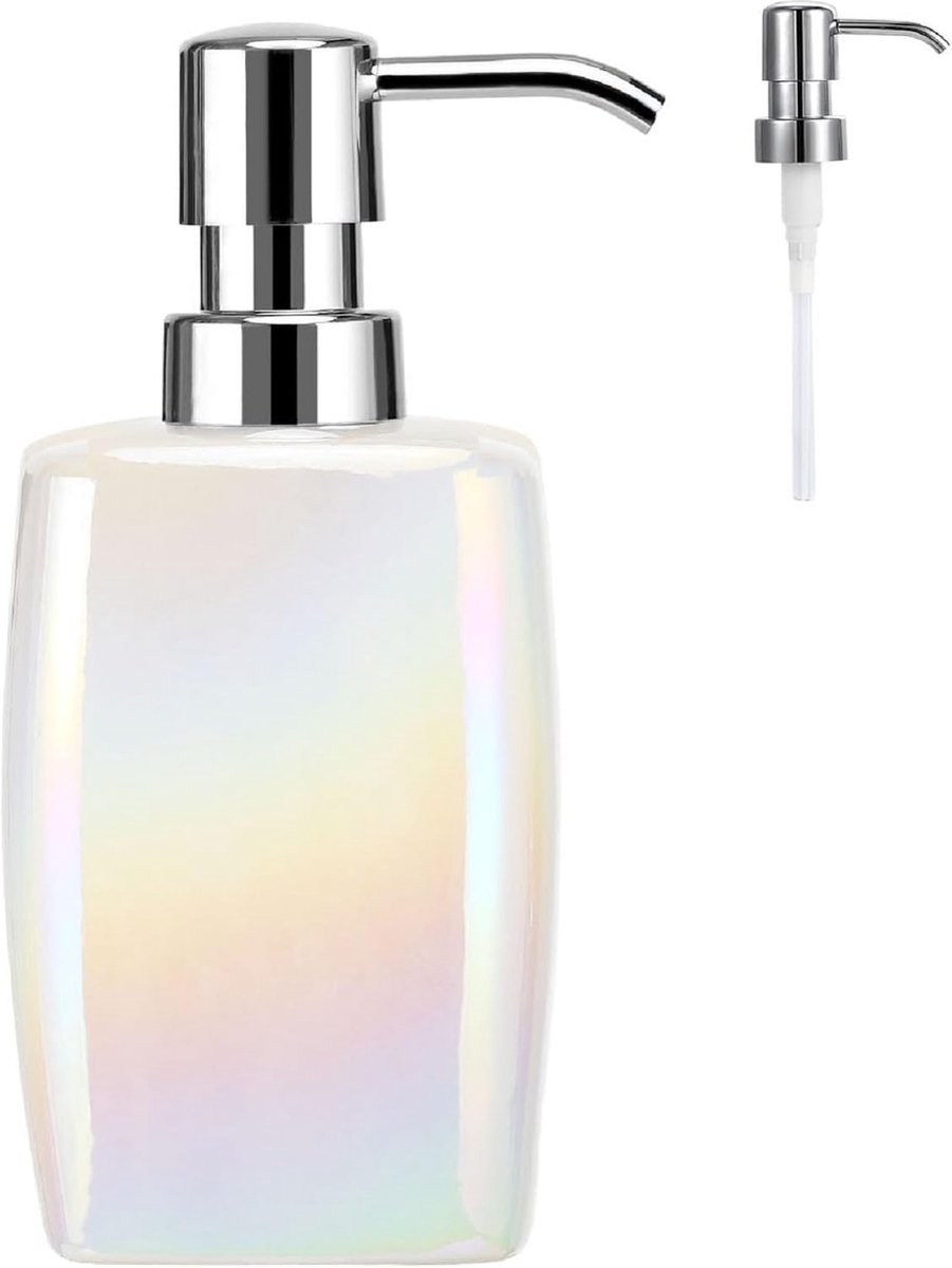 Zeepdispenser Pompfles 335 Ml Lotiondispenser Fles Navulbaar zeepdispenser-pompfles-335-ml-lotiondispenser-fles-navulbaar