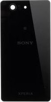 Glas Achterkant geschikt voor Sony Xperia Z3 Compact -zwart