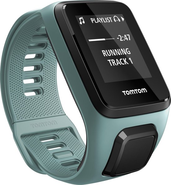 TomTom Spark 3 Cardio + Music GPS Activity Tracker Blauw Small