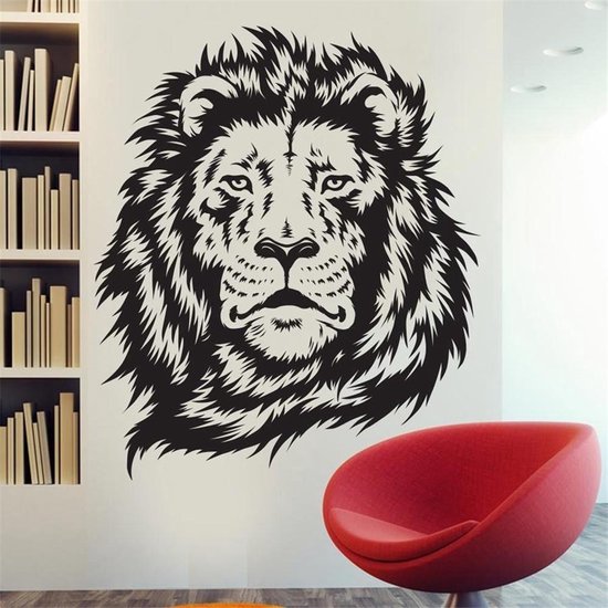 BLYEWALL Muurposter Lion King Of The Jungle Muursticker Woondecoratie