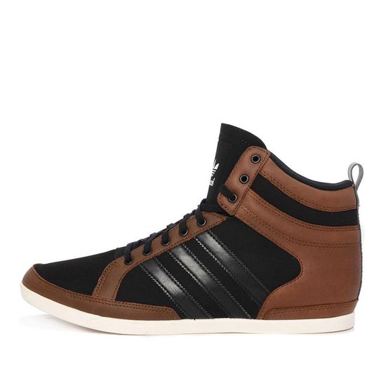 Adidas - Heren - Hoge sneakers - Maat 42 - Zwart / Bruin | bol.com