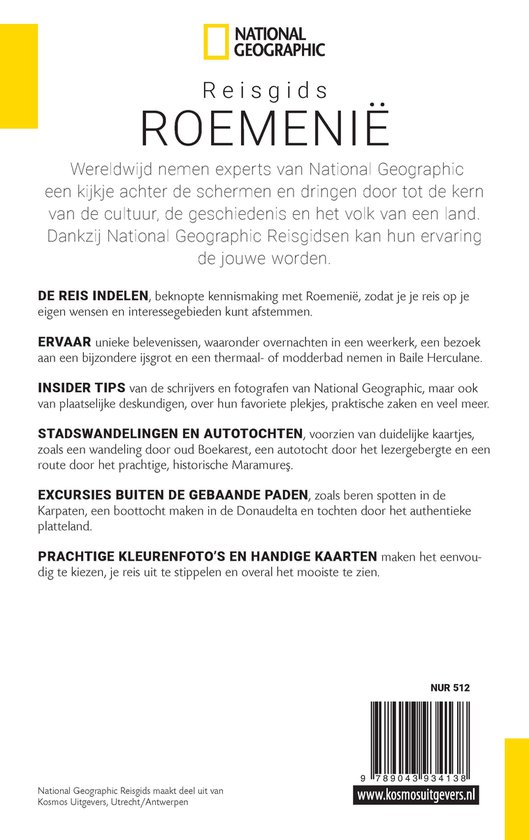 National Geographic Reisgids - Roemenië