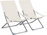 sweeek - Set van 2 opvouwbare stoelen parma van plastic / polyester 600d, verschillende kleuren, 84 x 62 x 87 cm