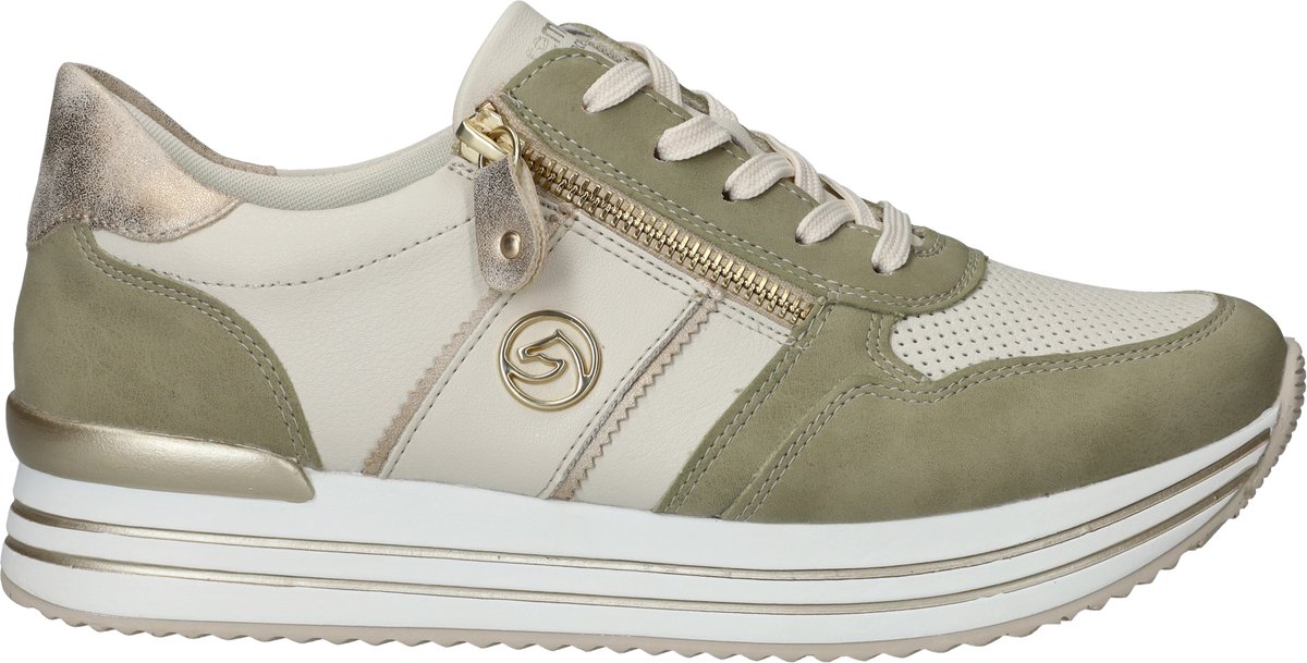 Remonte D1327 80 Dames Sneakers - Groen - 41