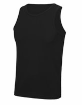Icebreaker Men Merino 125 Cool-Lite Speed Tank Graphite Trail running T-shirts