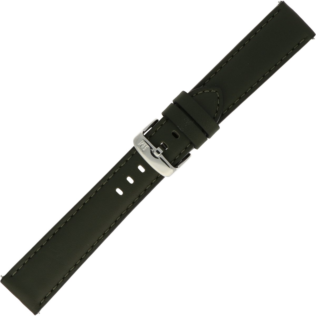 Morellato Leren Horlogeband Zwart 20mm - Origineel Nieuw