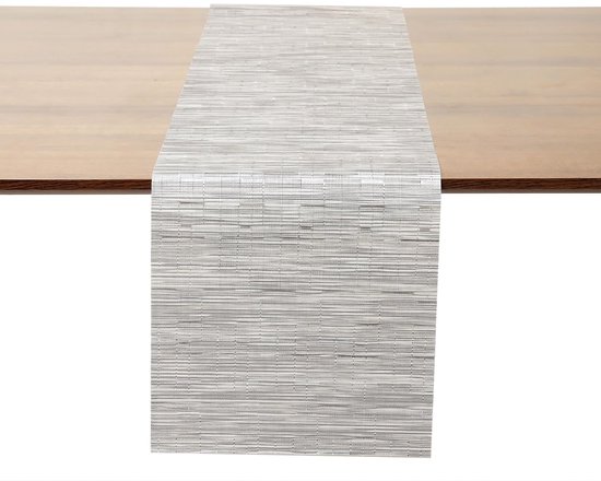 Tafelloper Table Runner Extra Breed 50/ 60cm Bamboe Tafelloper, Japanse Stijl Antislip Theematten voor Salontafels Restaurant, Anti-hete Placemat (Size : 50x210cm/19.7x82.7in