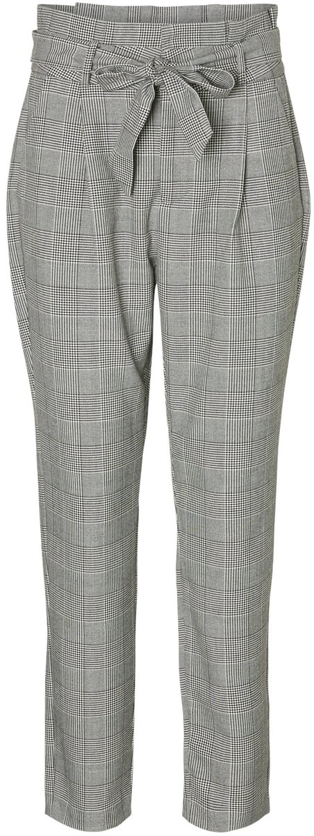 VERO MODA - VMEVA HR LOOSE PAPERBAG CHECK P GA NOOS - Dames - Leggings