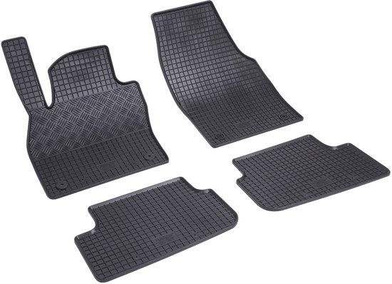 Tapis de voiture en caoutchouc pour Audi A1 (GB) (2019-présent), SEAT Arona (KJ7) (2017-présent), SEAT Ibiza 6F (2017-présent), Skoda Fabia 4 (PJ) (2021-présent), VW Polo AW (2017-présent), VW Taigo (2021-présent)