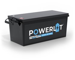 Powerlit LiFePO4 Accu 300Ah 12V - LFP Lithium Accu met Bluetooth & App - Voor Boot & Camper - 5 jaar garantie - 6000 cycli