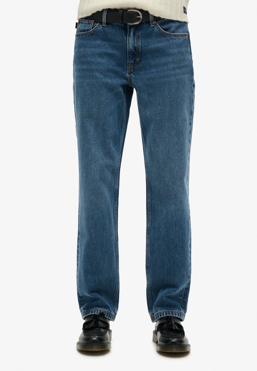 Superdry Rechte jeans met middelhoge taille Dames Jeans Spring Vintage Custom