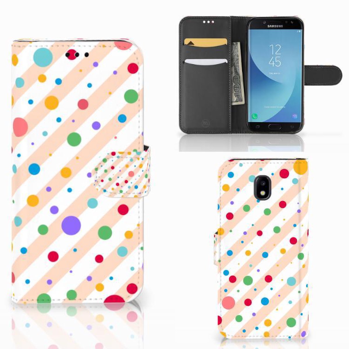Samsung Galaxy A30 Telefoon Hoesje Dots