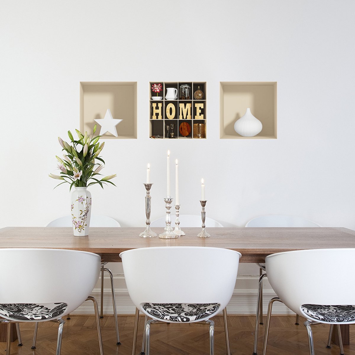 3D-effect huissticker 40 x 120 cm