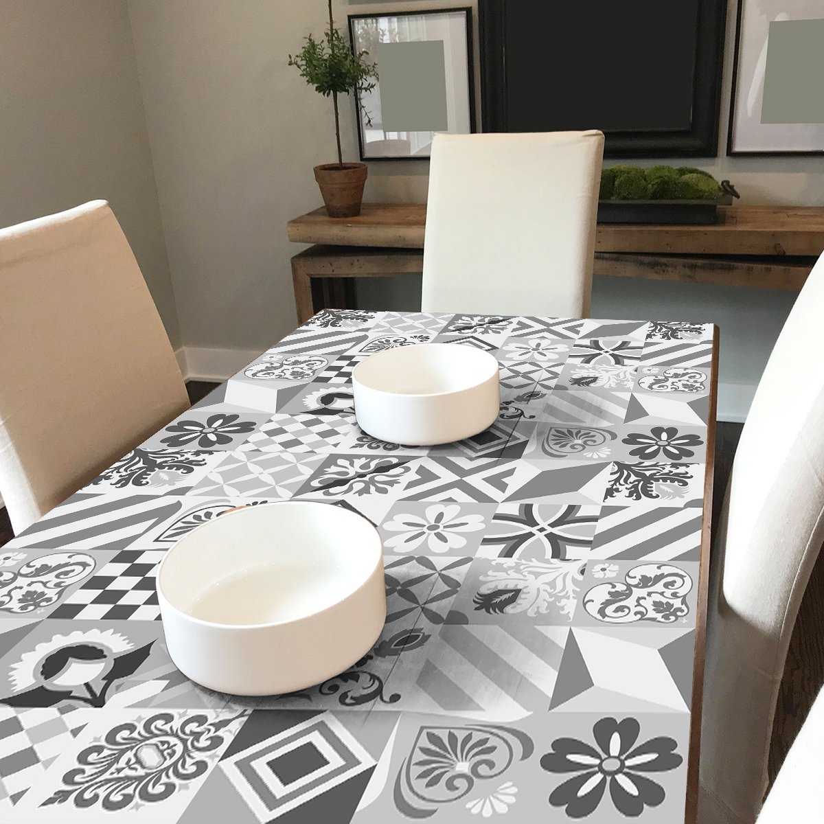 Ambiance Sticker Zelfklevende tegelmuurstickers voor keuken en badkamer - 30 CADALSO meubeltegelstickers - 30 stickers 10x10cm Multi color