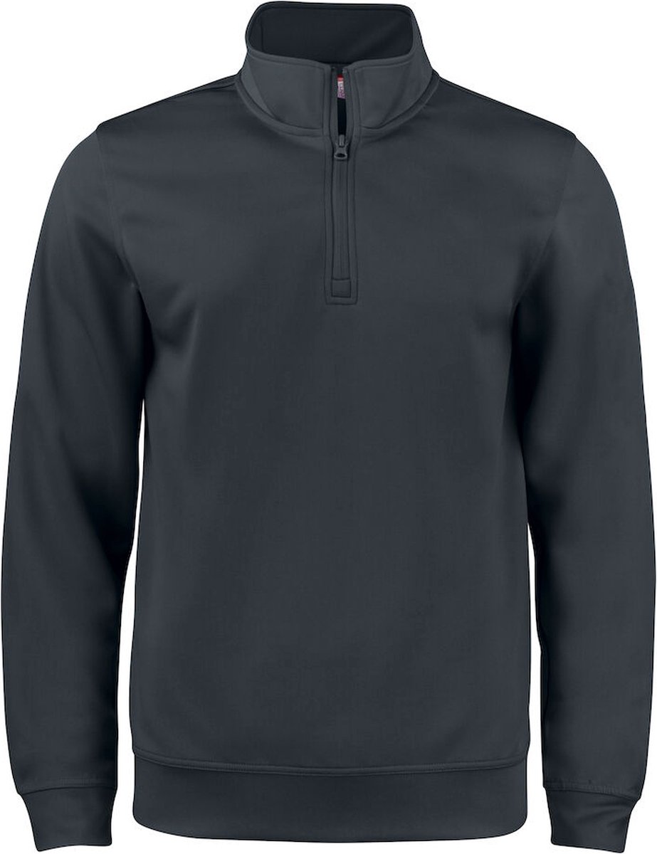 Clique Basic Active Half Zip Junior 021072 - Zwart - 90-100