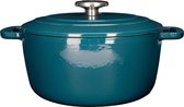 Marmite en Fonte Cosy & Trendy - dia.24H11.6cm - 4.6L - Héron Vert
