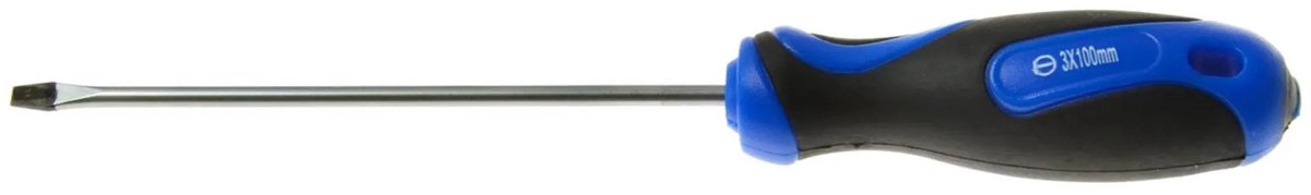 GEKO Schroevendraaier - Platte Kop - Ergonomisch - 3x100 mm