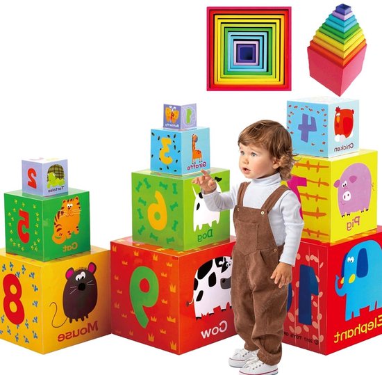 VELTRR® Speelgoed 2 Jaar - Kinderspeelgoed - Multi Kleur