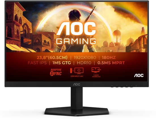 AOC 24G42E – Full HD Gaming Monitor – 180hz – 24 inch