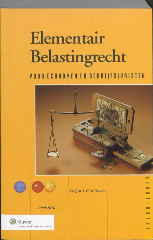 Elementair belastingrecht (theorieboek) - cover