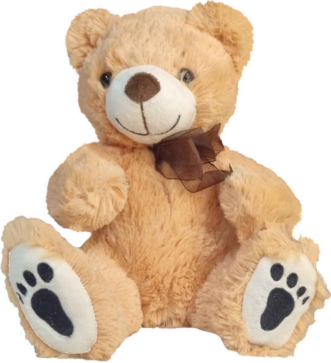 Sunkid Knuffel - Knuffelbeer - Teddybeer 23cm met strik - Floxie