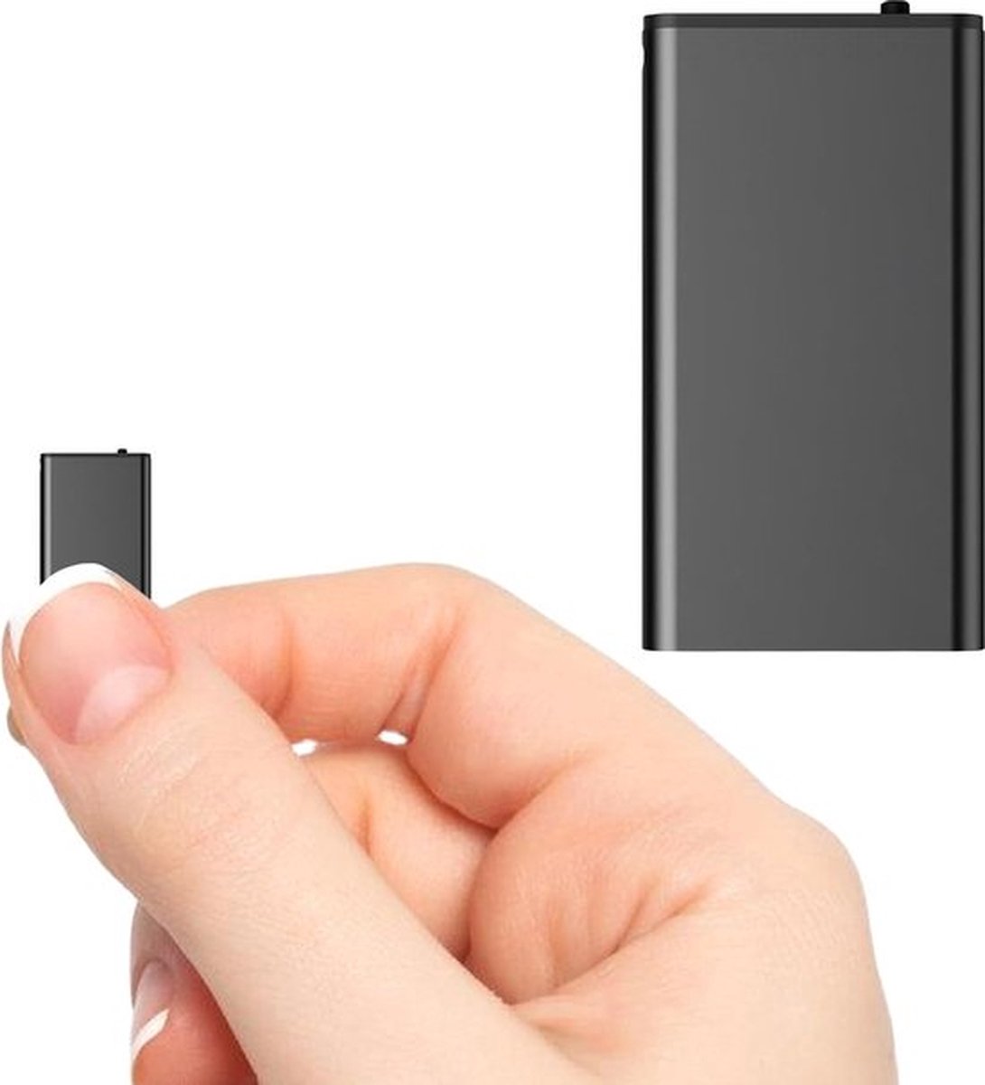 Afluisterapparatuur - Digitale Audiorecorder Mini 16 GB met Ruisonderdrukking en Wisfunctie - Voor Vergaderingen en Interviews
