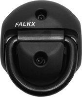 Falkx Muur- en vloeranker - 14mm gehard staal - Inclusief bevestigingsbouten - Veiligheidsoplossing