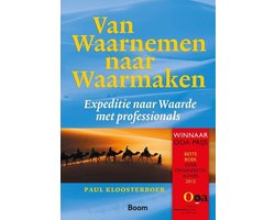 Omslag van Van waarnemen naar waarmaken